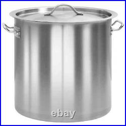 NNEVL Stock Pot 26 L 32x32 cm Stainless Steel