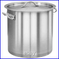 NNEVL Stock Pot 35 L 36x36 cm Stainless Steel