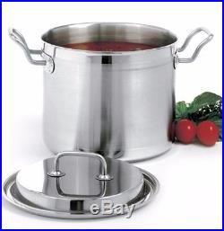 NORPRO 658 KRONA 20 Qt Stockpot Cooker 18/10 Stainleess Steel With TRY-PLY Base