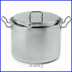 NORPRO 658 KRONA 20 Qt Stockpot Cooker 18/10 Stainleess Steel With TRY-PLY Base