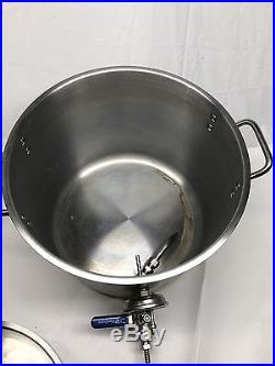 NSF Stainless Steel Beer Brewing Stock Pot With Blichmann Brewmometer 12x15