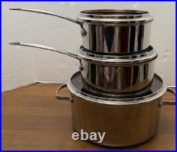 NUWAVE Perfect Green Pots Duralon/Copper (6 Pce Set) 1.5 Qt, 2 Qt, 5.5 Qt