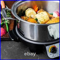 New 360 Cookware 4 Quart Stainless Steel Stock Pot With Cover / Slow Cooker