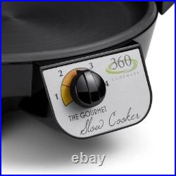 New 360 Cookware 4 Quart Stainless Steel Stock Pot With Cover / Slow Cooker