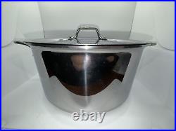 New All-Clad 8-Qt 4408 SS Tri-Ply 8 Qt. Stock Pot WithLidFAST FREE SHIPREAD