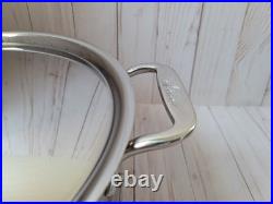 New All Clad Copper Core 8 qt Polished Stainless Steel Stockpot with Lid in Box