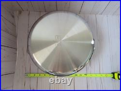New All Clad Copper Core 8 qt Polished Stainless Steel Stockpot with Lid in Box