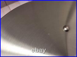New All Clad D5 8 qt Polished 5-ply Bonded Stainless Steel Stockpot with Lid