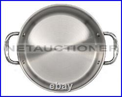 New CALPHALON 3-Ply Stainless Steel 5Qt Stockpot Dutch Oven High Quality