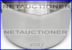 New CALPHALON Classic Stainless Steel 6 Qt Stockpot with Lid Cover New CALPHALON Classic Stainless Steel 6 Qt Stockpot with Lid Cover