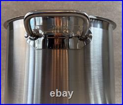 New Eneron Turbo Pot 39 Qt Stock Pot withLid Commercial Restaurant Stainless Steel
