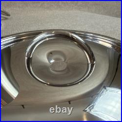 New Eneron Turbo Pot 39 Qt Stock Pot withLid Commercial Restaurant Stainless Steel