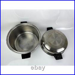 New Health Canada 18-8 MN 3 ply surgical stainless steel dutch oven stock pot