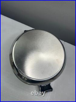 New Inkor T304 Pot and Lid 5-Ply Multi-core Stainless Steel Cookware USA 4 QT