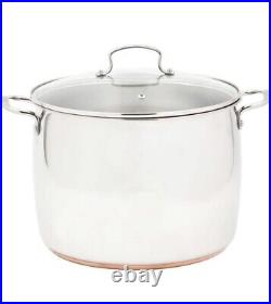 New Pioneer Woman 16 Qt. Stainless Steel Stock Pot With Copper Base