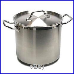 New Professional Commercial Grade 32 Quart Heavy Gauge Stainless Steel Stock