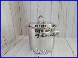 New Silga Teknika 16 cm Soup Pot 18/10 Stainless Steel Stockpot 2.6 qt with Tag New Silga Teknika 16 cm Soup Pot 18/10 Stainless Steel Stockpot 2.6 qt with Tag