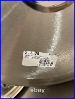New Silga Teknika Stainless Steel 36cm (14 in) Pot Braiser With Dome Lid