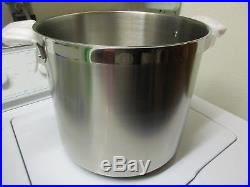 New in Box All-CLAD 20 Quart Stainless Steel Stockpot # 59920 without lid