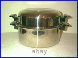 Nice New Chefs Ware Towncraft Stock Pot & Domed LID Multi Core T304 Stainless Nice New Chefs Ware Towncraft Stock Pot & Domed LID Multi Core T304 Stainless