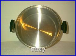 Nice New Chefs Ware Towncraft Stock Pot & Domed LID Multi Core T304 Stainless Nice New Chefs Ware Towncraft Stock Pot & Domed LID Multi Core T304 Stainless