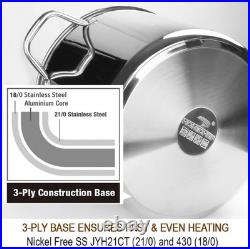 Nickel Free Stainless Steel Stockpot