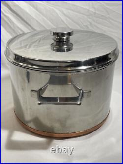 Nils Johan Traktor Grytan Sweden 5L Stock Pot Pan Stainless 18-0 Vintage MCM