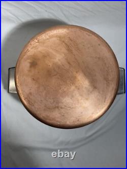 Nils Johan Traktor Grytan Sweden 5L Stock Pot Pan Stainless 18-0 Vintage MCM