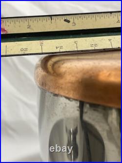 Nils Johan Traktor Grytan Sweden 5L Stock Pot Pan Stainless 18-0 Vintage MCM