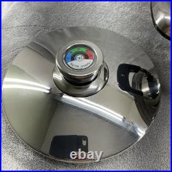 Nutri Stahl Nutri Thermic Stock Pot 3.5 qt Stainless Steel With Lid