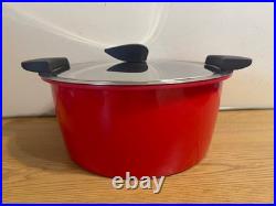 Nwob Kuhn Rikon Hotpan Stainless Steel Pot 2.1 Qt Red Thermal Cooking Bowl New