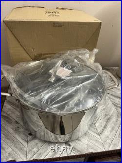 Olla Asadora 9 Qt Princess House, Stainless Steel Heritage/ Not Original Box