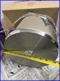 Olla Asadora 9 Qt Princess House, Stainless Steel Heritage/ Not Original Box