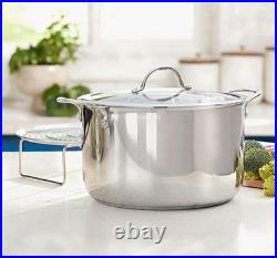 PH Heritage Signature 10-Qt. Stockpot with Steaming Rack (10638) New In Box