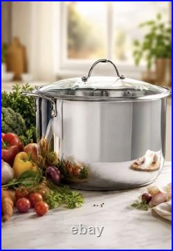 PRINCESS HOUSE HERITAGE SIGNATURE 15-Qt Stockpot with Steaming Rack 3681 $379.95