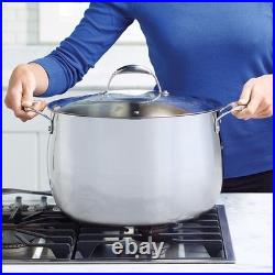 P. H. Heritage Tri-Ply Stainless Steel 22-Qt. Stockpot (5701) New In Box