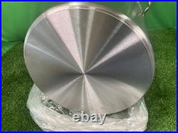 Paderno 103 1/2 qt Stainless Steel Stock Pot Made in Italy 1282 1F