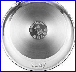 Pasta Pot 12 Quart Steamer Set Stainless Steel Pasta Cooker Multipots