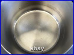 Paul Revere Ware Double Boiler Copper Stainless Pot 1.5 QT With Ceramic Insert