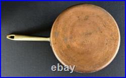 Paul Revere Ware Double Boiler Copper Stainless Pot 1.5 QT With Ceramic Insert