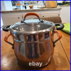 Paul Revere Ware Double Boiler USA Solid SS Pot Signature Ed 8 Qt Pan Buffet