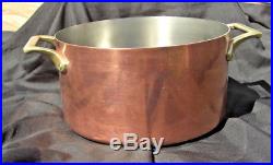 Paul Revere Ware Signature Copper Stainless 3qt Stock Pot Dutch Oven with lid