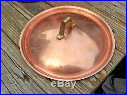 Paul Revere Ware Signature Copper Stainless 3qt Stock Pot Dutch Oven with lid