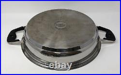 Platinum Professional Cooking System Titanium T304 Stainless Wide Shallow Pan