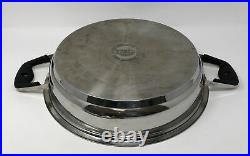 Platinum Professional Cooking System Titanium T304 Stainless Wide Shallow Pan AL