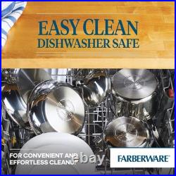 Pot Stainless Steel 8 Quart with Lid Farberware Classic Series 70755
