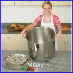 Precise Heat 65qt 9Element Surgical Stainless Steel Stock Pot