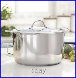 Princess Heritage Signature 10-Qt Stockpot with Steaming Rack 10638 NEW $309.95