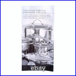 Princess House 12 Qt Stainless Steel Pot With Steamer Basket And Lid BRAND NEW