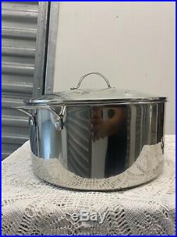 Princess House 3 Pc. 15 Qt. Stainless Steel Stockpot #6314 NEW In Box! Retired